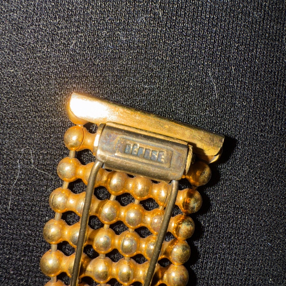 Vintage Chanel pin 1970's 4 1/2” x 1-3/8” - Picture 9 of 9
